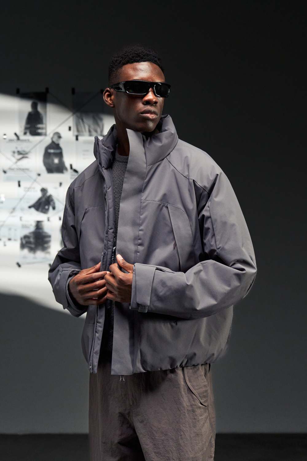 Куртка Blue Monte Heated Cotton Workwear Jacket "Sapp Gray"