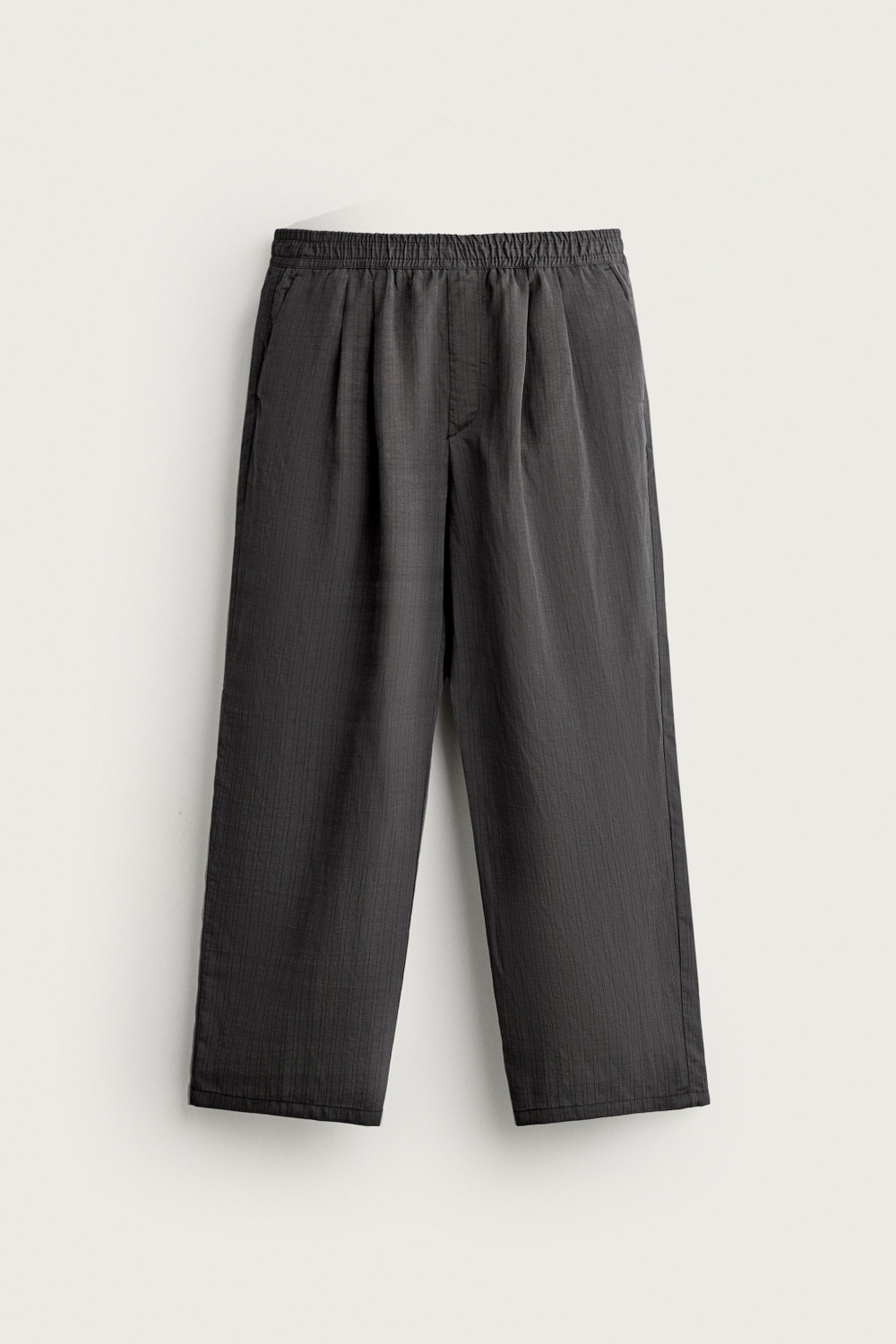 БРЮКИ RELAXED FIT В ПОЛОСКУ — ZARA