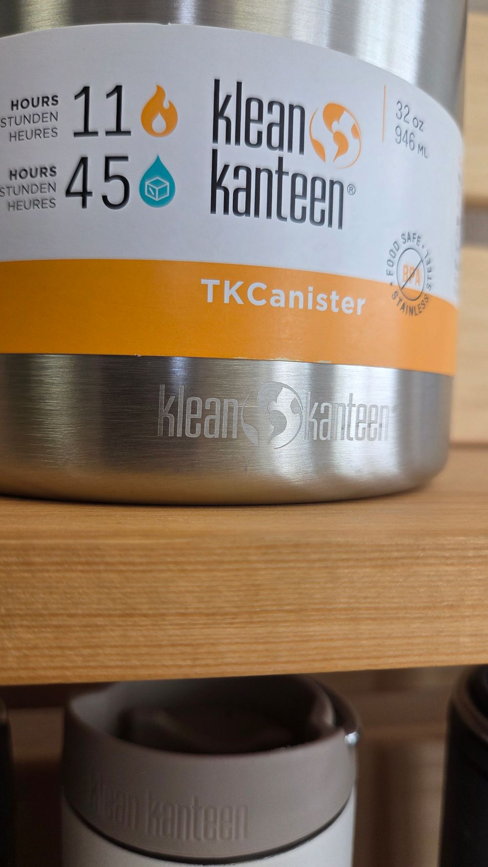 Термос для еды Klean Kanteen TKCanister 32oz (946 мл) (потертости)