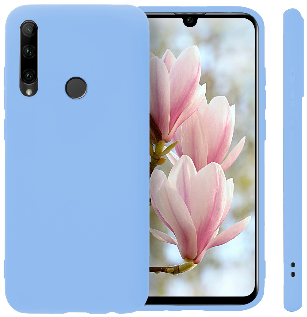 Мягкий Soft Touch чехол из силикона для HUAWEI HONOR 10i / 10 LITE / P SMART 2019 с бархатной подкладкой