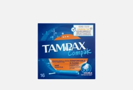 TAMPAX Тампоны Cомpak PLUS 16 шт.