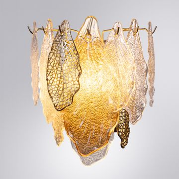 Настенный светильник 2*Е14 A4080AP-2GO золото Felicita Arte Lamp