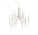 Pendant design lamp  THE LIGHT by Alma 36 lampshades (White)