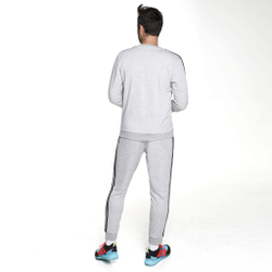 Мужские теннисные штаны adidas 3 Stripes French Terry Cotton-Touch Training Pants Men - Grey