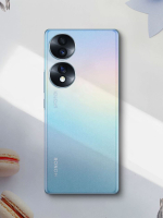 Honor Смартфон HONOR 70 Dual SIM, Камера 54 МП с ИИ для съемки видео и фото, OLED 120 Гц, 66 Вт, процессор Snapdragon 778G+, 2 слота SIM Global 12/256 ГБ, Nano-SIM, голубой