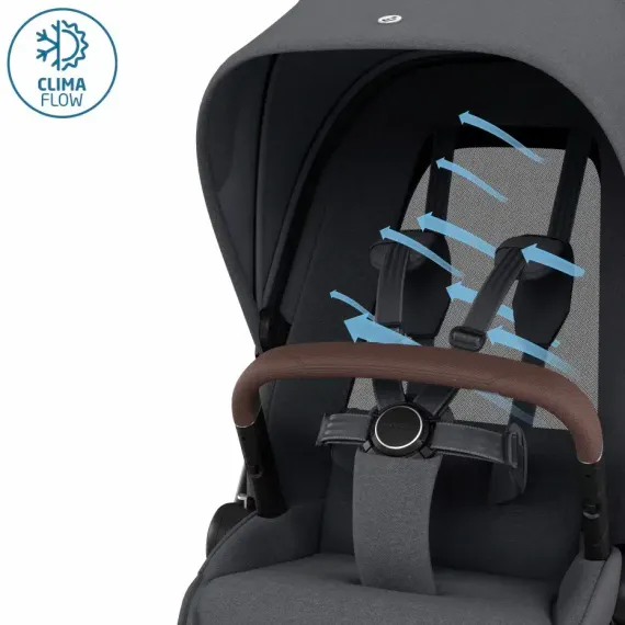 Детская коляска Maxi-Cosi Fame 2 в 1 Twillic Graphite