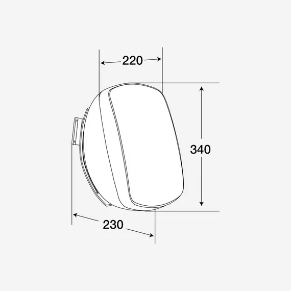 AUDIOPHONY Borneo660B трансляционная АС, 100Вт, динамик 6.5 дюймов