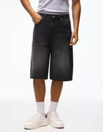 Мужские джинсовые бермуды baggy fit, арт. 1890/388 - BERSHKA