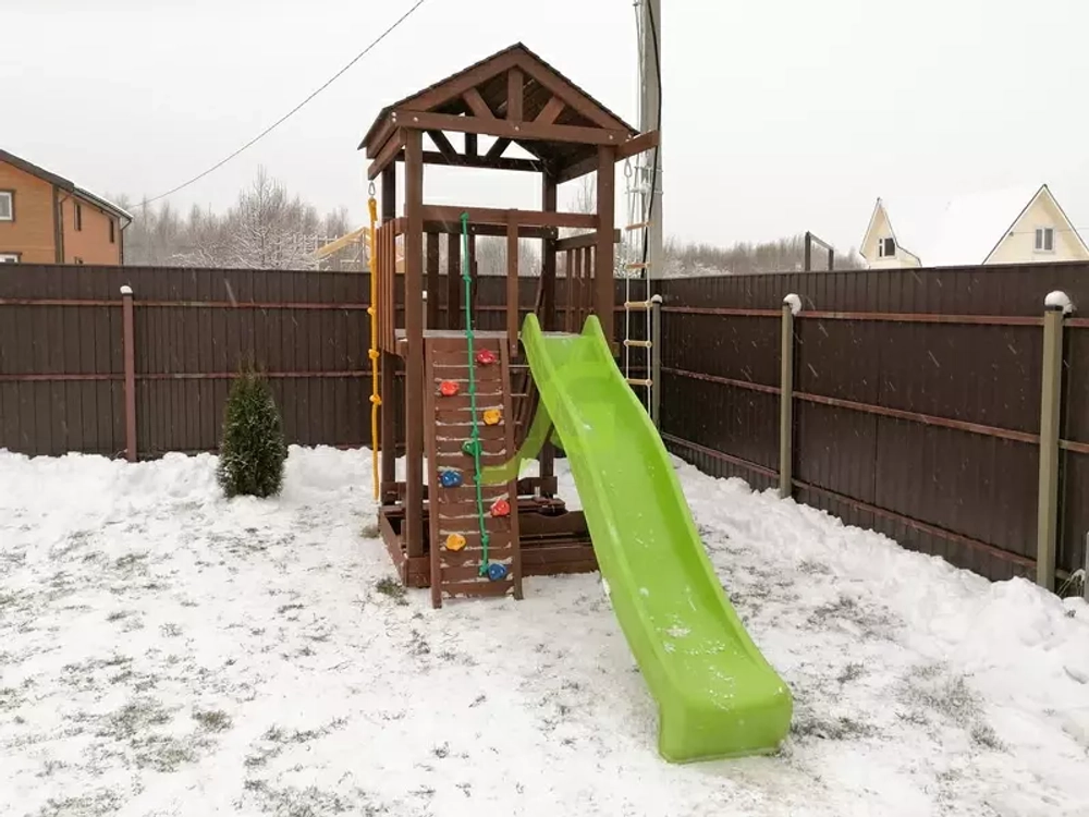 Детская площадка Панда Фани башня, скалодром