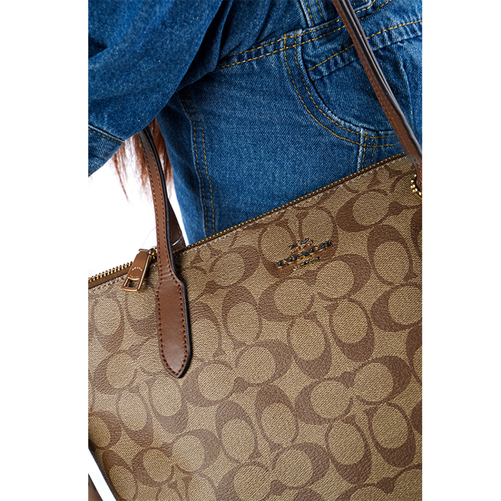 Сумка COACH Zip Top Tote 30 Tote, 4455-IME74