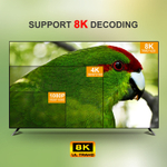 Приставка H96max X4, 4ГБ+32ГБ, 8K, Android TV