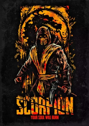 Постер «Mortal Kombat: Scorpion»