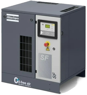 Безмасляный спиральный компрессор Atlas Copco SF 8 мультиблок