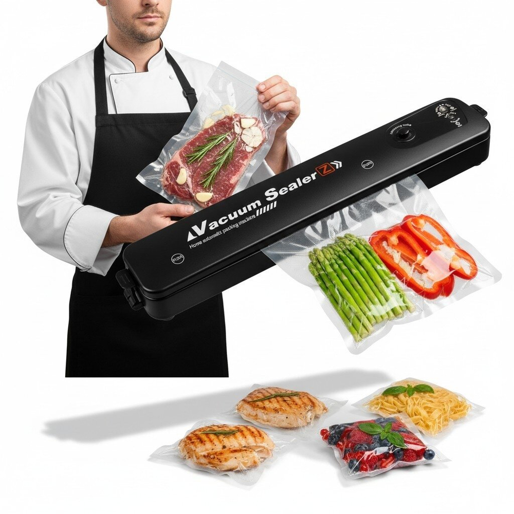 Вакуумный упаковщик / упаковщик для продуктов / вакуматор / Vacuum Sealer Z