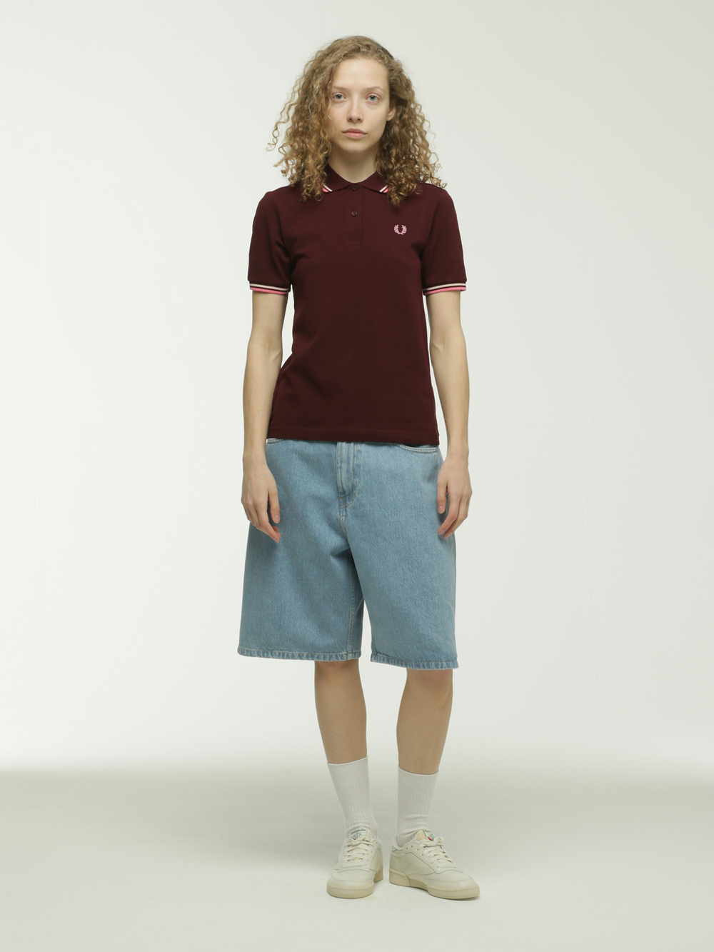 Женская Рубашка-поло Twin Tipped Fred Perry