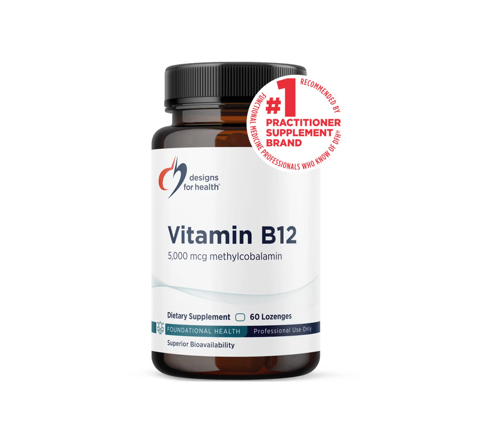 Designs For Health - Vitamin B12 lozenges - 60 lozenges