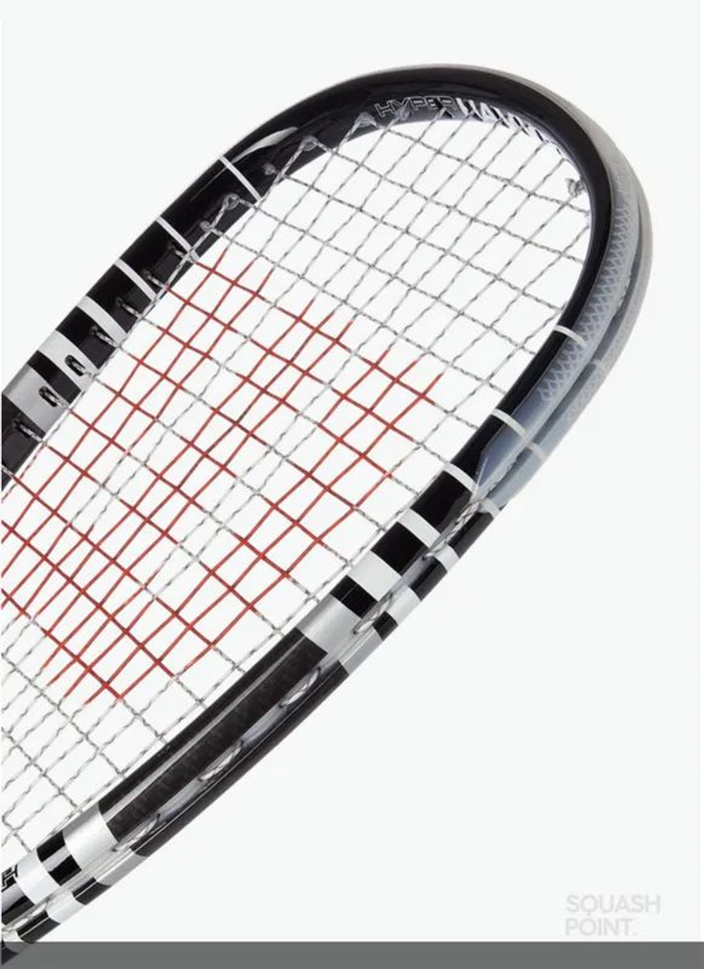 Wilson, HYPER HAMMER 120, Squash Racket, Black, ,