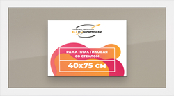 Рамка 40x75 для постера и фотографий