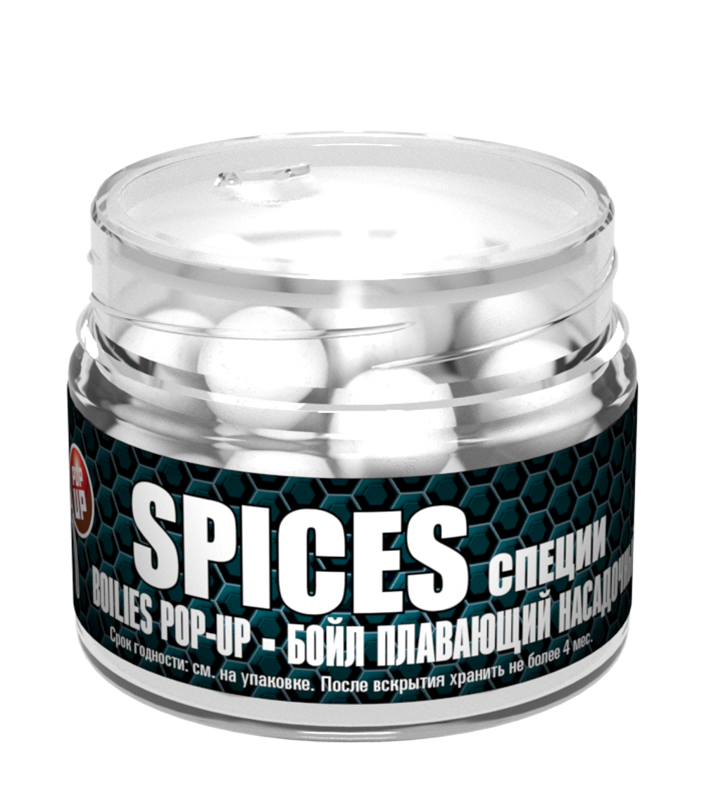 Бойлы насад. плав. Sonik Baits SPICES Fluo Pop-ups 14мм 90мл