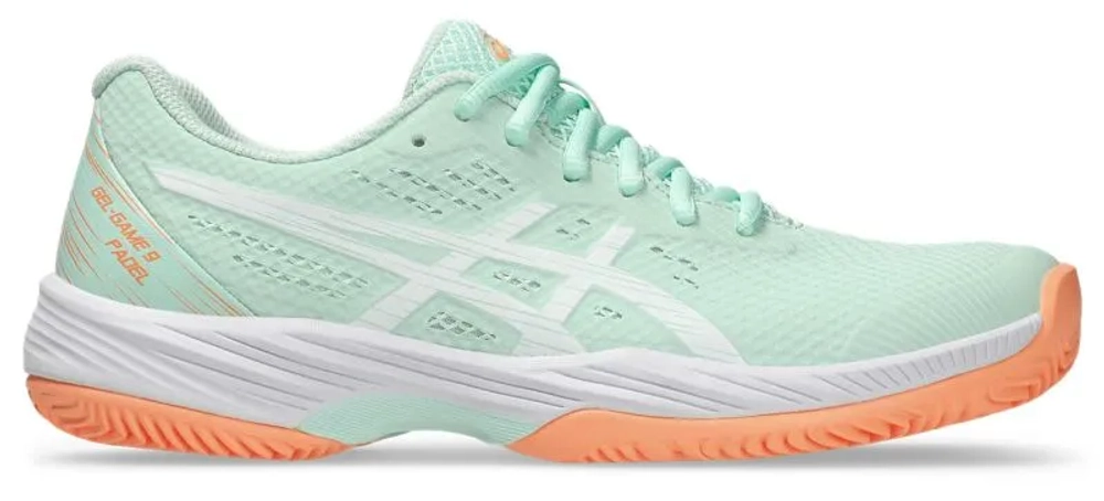 Женские кроссовки для padel Asics Gel-Game 9 Padel - mint tint/white