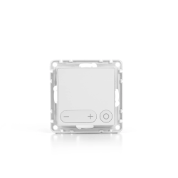 ATLASDESIGN SMART ТЕРМОСТАТ для эл.теплого пола c датчиком, Zigbee, 16А,мех., БЕЛЫЙ, мод. SBDV-00205
