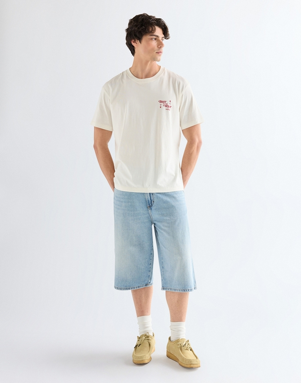 Шорты джинсовые мужские WRANGLER JORT SHORTS DAWN