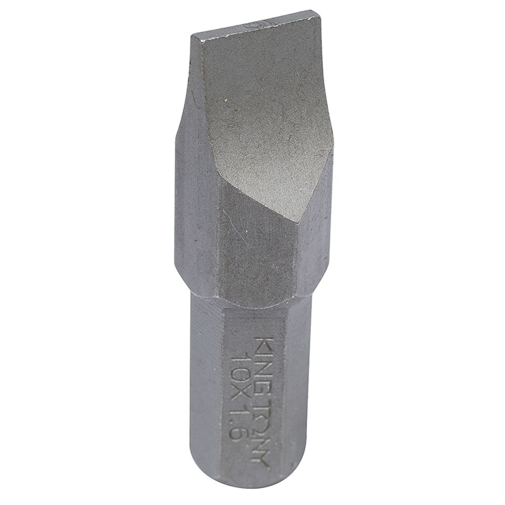 Вставка (бита) торцевая 5/16", Slotted, SL10.0 х 1.6 мм, L = 36 мм KING TONY 183610S Вставка (бита) торцевая 5/16", Slotted, SL10.0 х 1.6 мм, L = 36 мм KING TONY 183610S