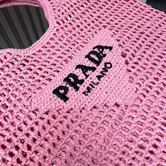 Женская сумка-тоут PRADA RAFFIA
