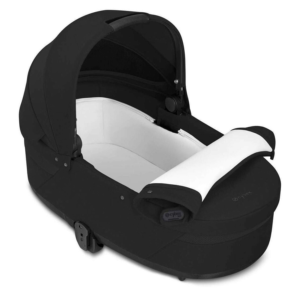 Коляска Cybex Balios S Lux BLK complete Cloud G Moon Black Plus Base G 4 в 1 Moon Black с дождевиками