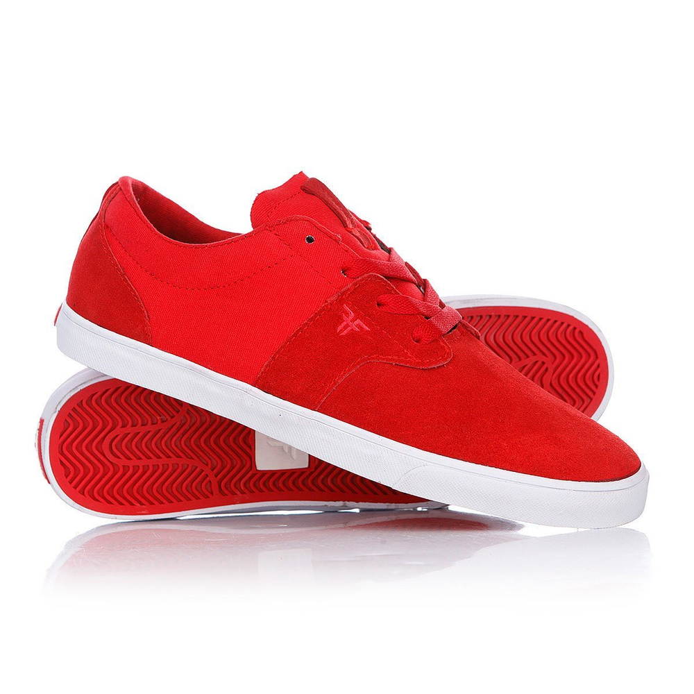 Кеды Fallen Chief XI blood red/wht