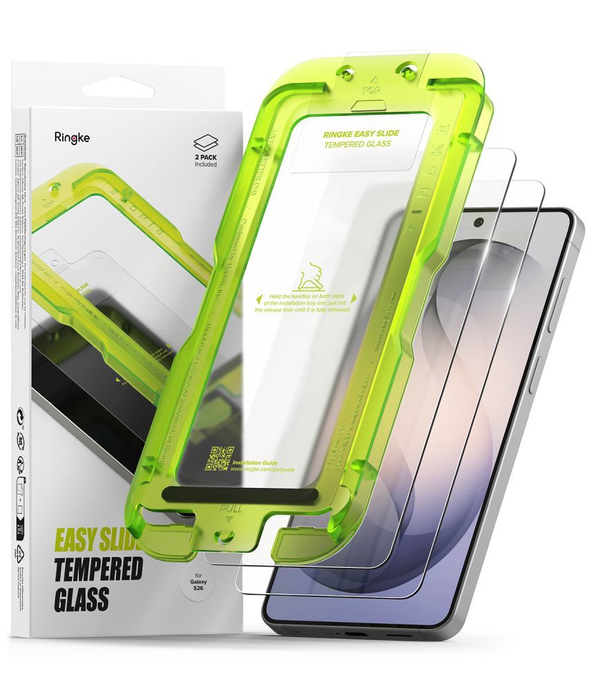 Стекло Ringke Easy Slide 2 штуки Galaxy S26 Clear