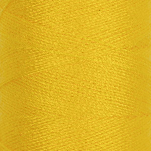 Нитки особо тонкие Nitka 50/2, 4570 м (5000 ярд) / 1 кат., 385 ярко-желтый