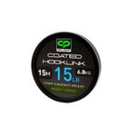 CARP PRO Поводковый материал в оболочке Deligth Sinking Hooklink зеленый 15lb 15м