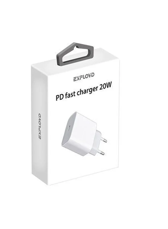 Сетевое ЗУ/Exployd/3A/PD/20W/белый/Quinsy/EX-Z-1166