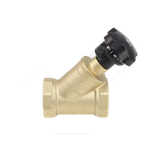 Клапан балансировочный ручной латунь 3180H Ду 40 G1 1/2" Ру16 Тмакс=120 оС ВР Kvs=20м3/ч без ниппелей Benarmo
