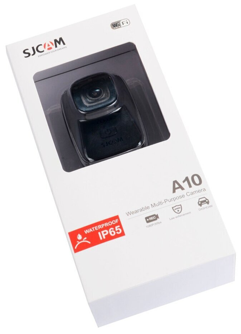 SJCAM Персональный носимый видеорегистратор SJCAM A10. Цвет черный. SJCAM Body camera A10 - Black