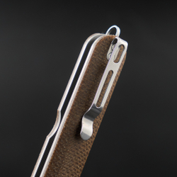 Нож складной Rapax Kiki Brown Micarta Satin
