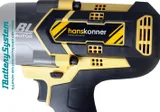 Аккумуляторный ударный гайковерт Hanskonner HCD18100S 1BatterySystem — фото 4