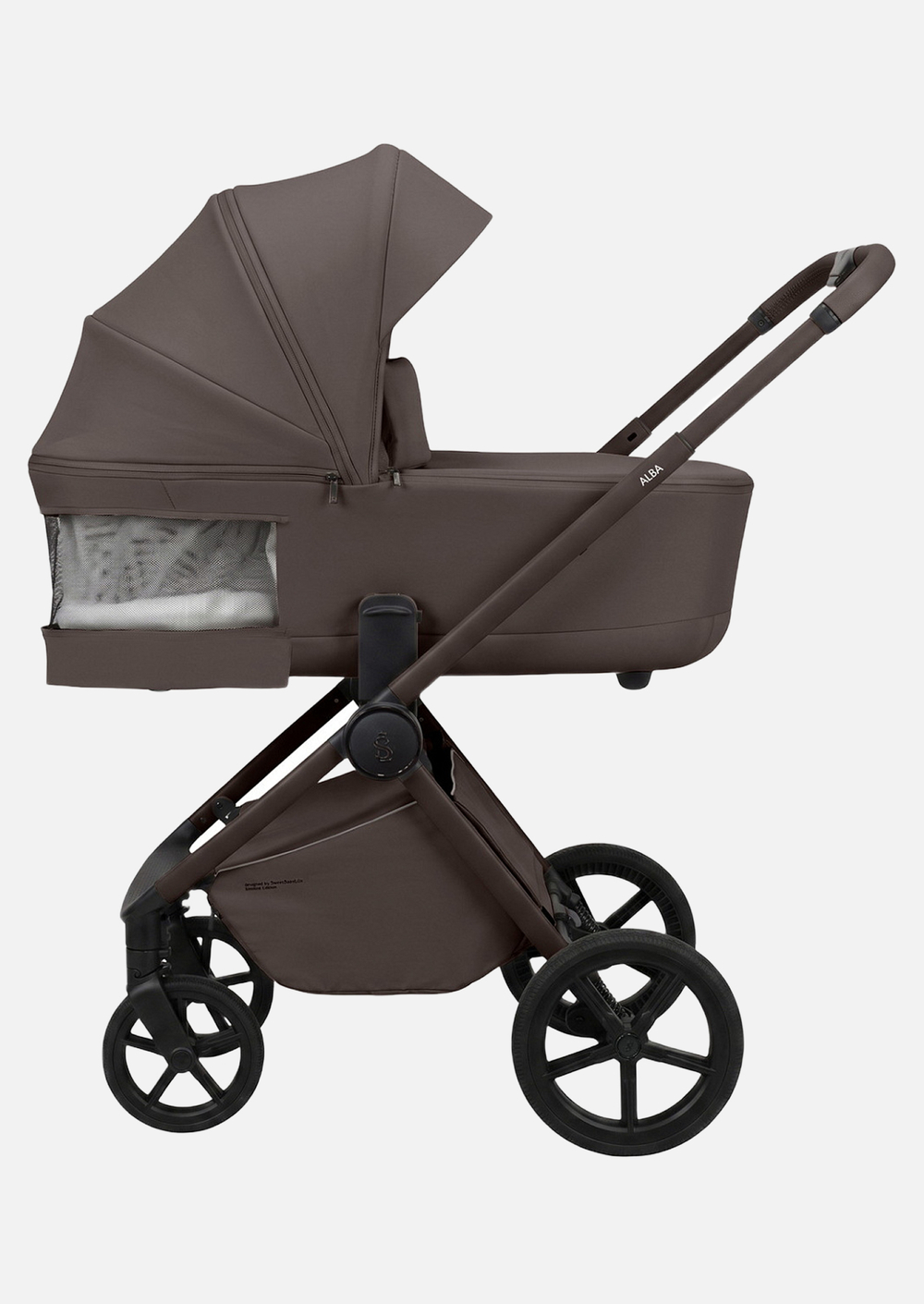 Sweet Baby Коляска 2 в 1 SBL Alba 2.0 Macadamia