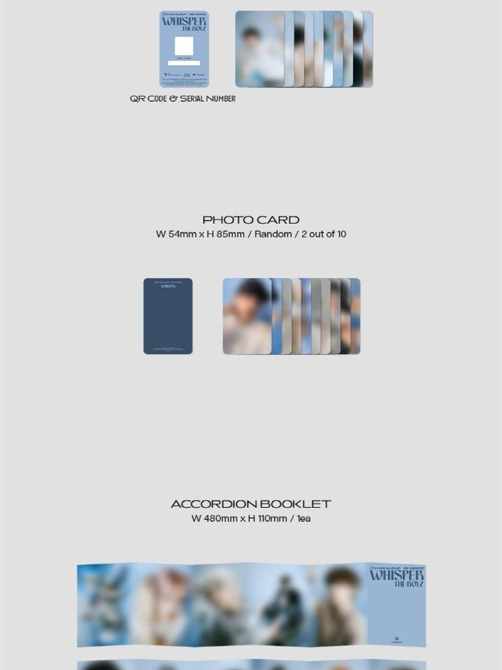 Альбом THE BOYZ - BE AWARE 7th Mini Meta PLATFORM Album 3 Version SET