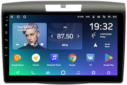 Магнитола для Honda CR-V 4 2012-2016 (маленькая рамка 9) - Teyes CC2 PLUS монитор 9" QLED, Android 10, Быстрая, SIM-слот