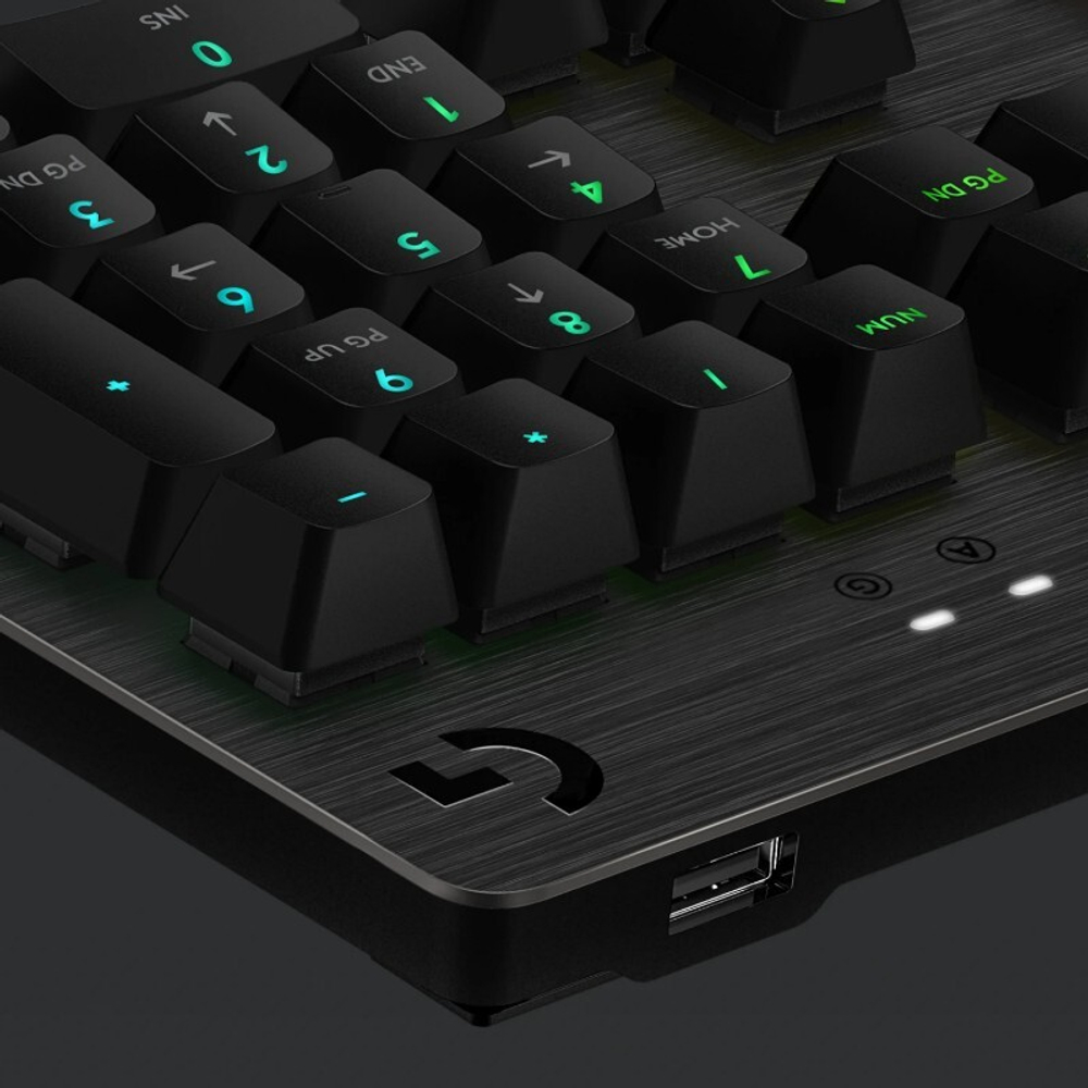 Клавиатура Logitech G513 Tactile LIGHTSYNC RGB, USB (механическая)