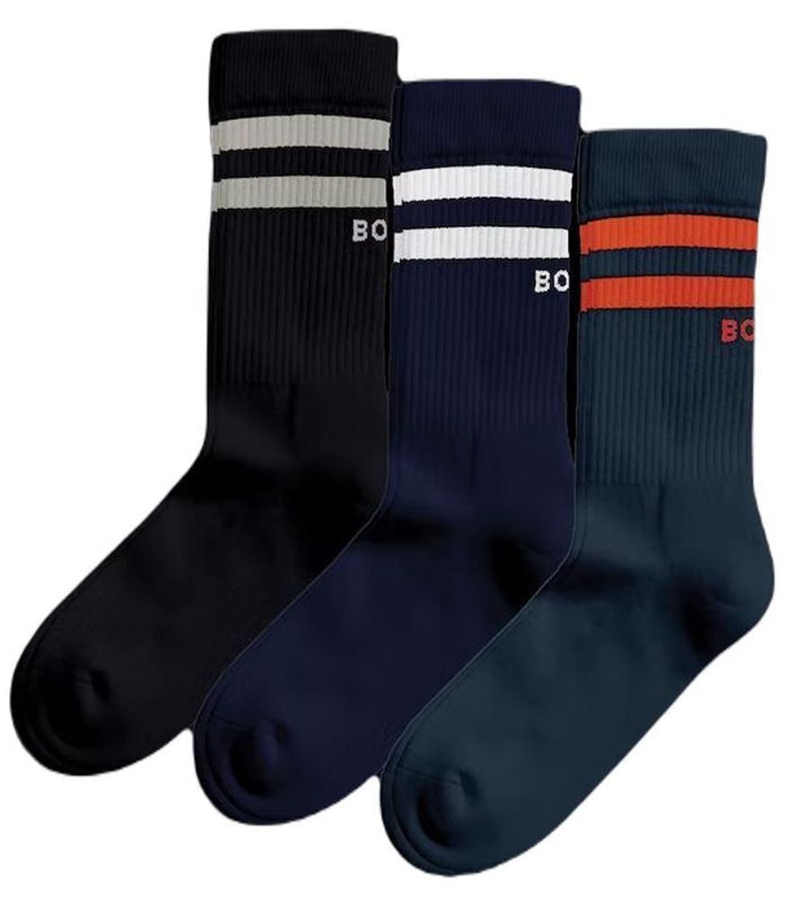Теннисные носки Björn Borg Core Crew Sock 3-pack - разноцветный
