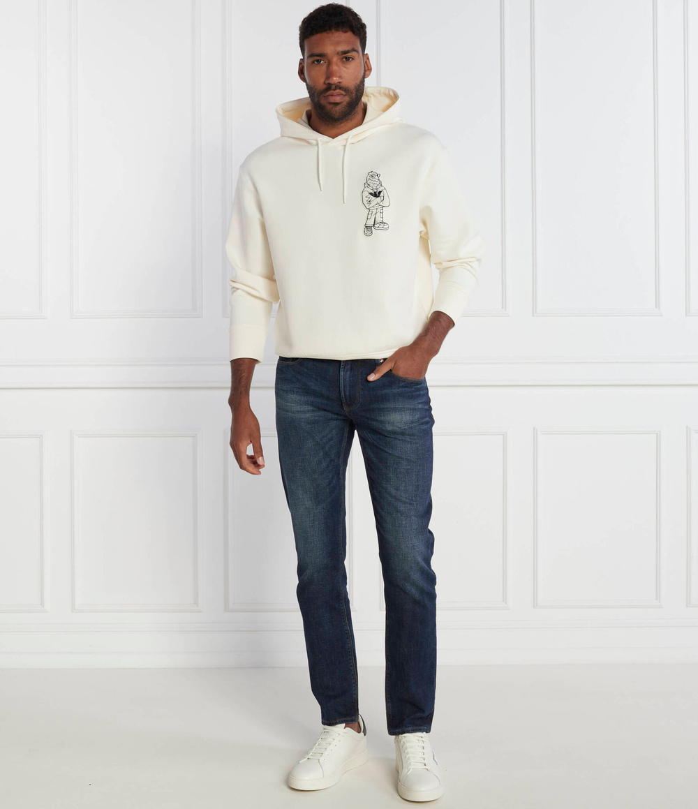 Худи Emporio Armani - кремовый(6R1MG9 1JHSZ)