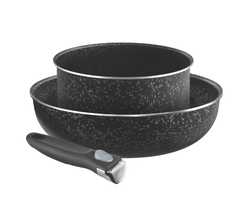 Набор посуды Tefal Ingenio Granit 3 предмета 20/26 см 04203840