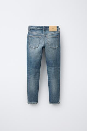 ZARA ДЖИНСЫ SKINNY FIT, СИНИЙ