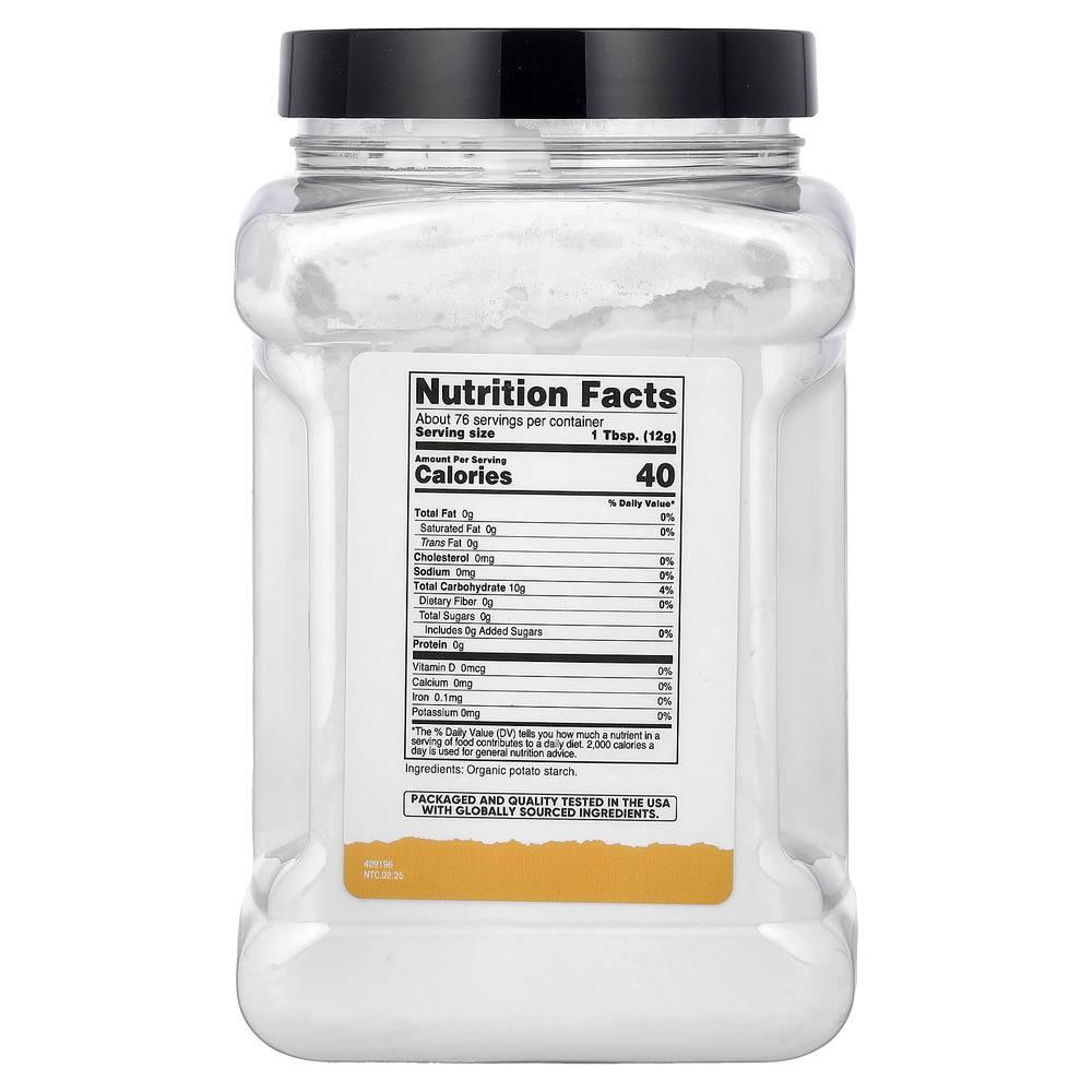 Nutricost, Pantry, органический картофельный крахмал, 907 г (32,4 унции)