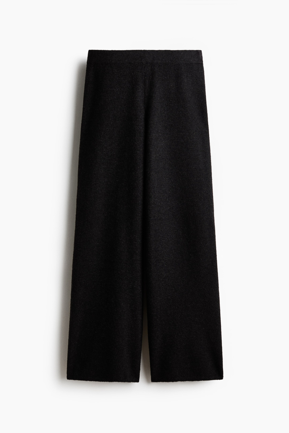 Широкие трикотажные брюки на резинке - H&M