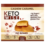 Keto Wise, Fat Bombs, карамель из кешью, 7 упаковок по 34 г