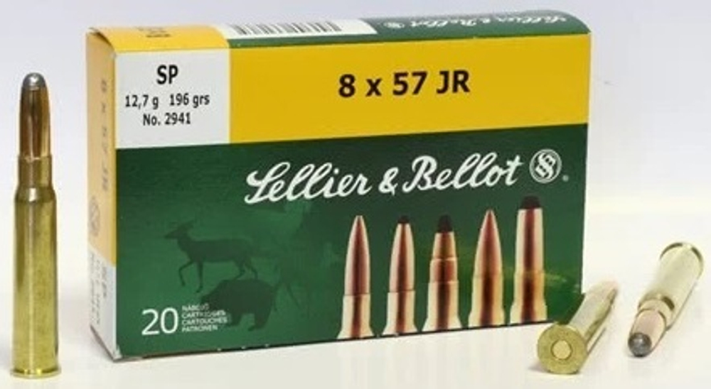 Патрон 8х57JR S&B 12,7г SP